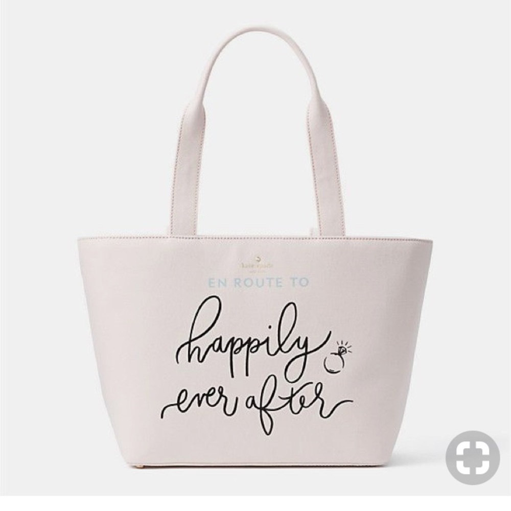Kate Spade Wedding Belles happily ever after Tote